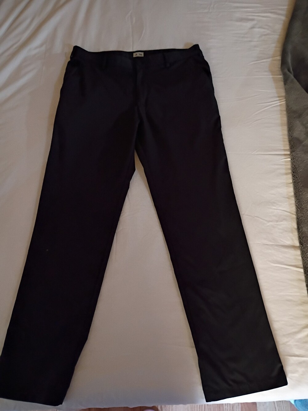 adidas Black Men's Dress Pants, 36/34
